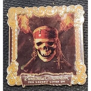 Disney PIRATES SKULL LENTICULAR POTC Artist Proof AP Pin 00092